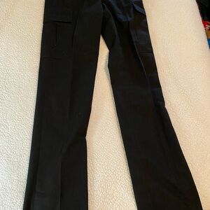 Blauer Black Cargo Pants with Classic Design NWT Hem out